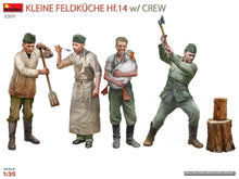 Load image into Gallery viewer, MiniArt 1/35 German Kleine Feldkuche Hf.14 w/Crew 53011