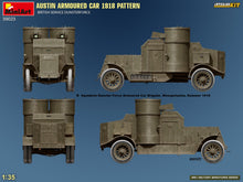 Load image into Gallery viewer, MiniArt 1/35 British Austin Armored Car 1918 Pattern British Service Dunsterforce 39023