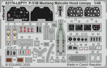 Load image into Gallery viewer, Eduard 1/48 US P-51B Mustang Malcom Hood Canopy ProfiPACK 82176