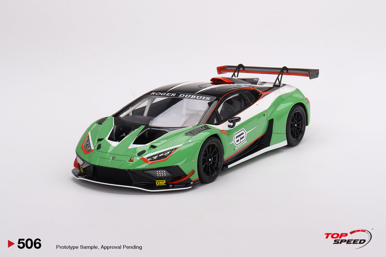 Miniature Top Marques 1/18 – Lamborghini Huracan Racing Car (TOP036A) – Occasion