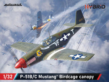 Load image into Gallery viewer, Eduard 1/32 US P-51B/C Mustang Birdcage Royal Hybrid 932012