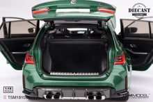Load image into Gallery viewer, TSM 1/18 BMW M3 Touring Isle of Man Green Metallic TSM181030