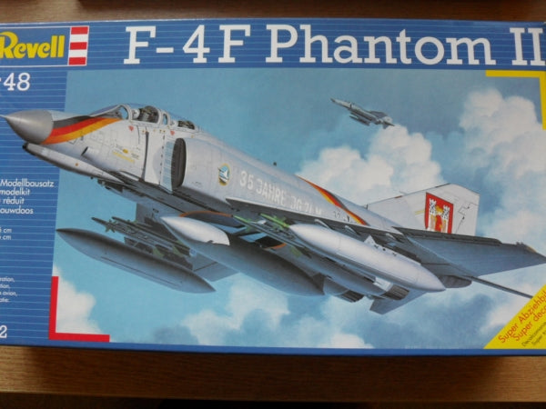 Revell 1/48 US F-4F Phantom II Open Box 04522 – Burbank's House of