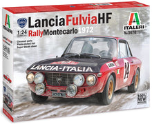 Load image into Gallery viewer, Italeri 1/24 Lancia Fulvia HF Rally Montecarlo 1972 3670S'