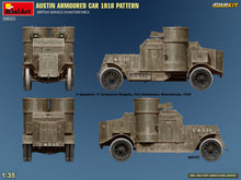 Load image into Gallery viewer, MiniArt 1/35 British Austin Armored Car 1918 Pattern British Service Dunsterforce 39023