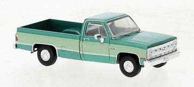 Brekina 1/87 HO 1981 GMC Sierra Grande Pickup Truck 2-Tone Green 19650 COMING SOON