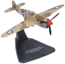 Load image into Gallery viewer, Oxford 1/72 US Curtiss P40-F Warhawk X43 Miss Memphis 1943 AC127