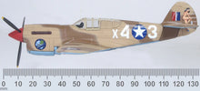 Load image into Gallery viewer, Oxford 1/72 US Curtiss P40-F Warhawk X43 Miss Memphis 1943 AC127