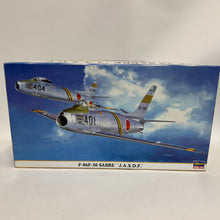 Load image into Gallery viewer, Hasegawa 1/48 Japanese F-86F-30 Sabre W/Resin Wheels &amp; Cockpit OPEN BOX 09500C