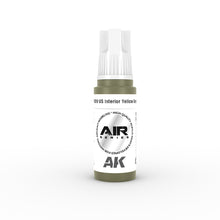 Load image into Gallery viewer, AK Interactive AK11859 Acrylic 3G Air US Interior Yellow Green 17ml