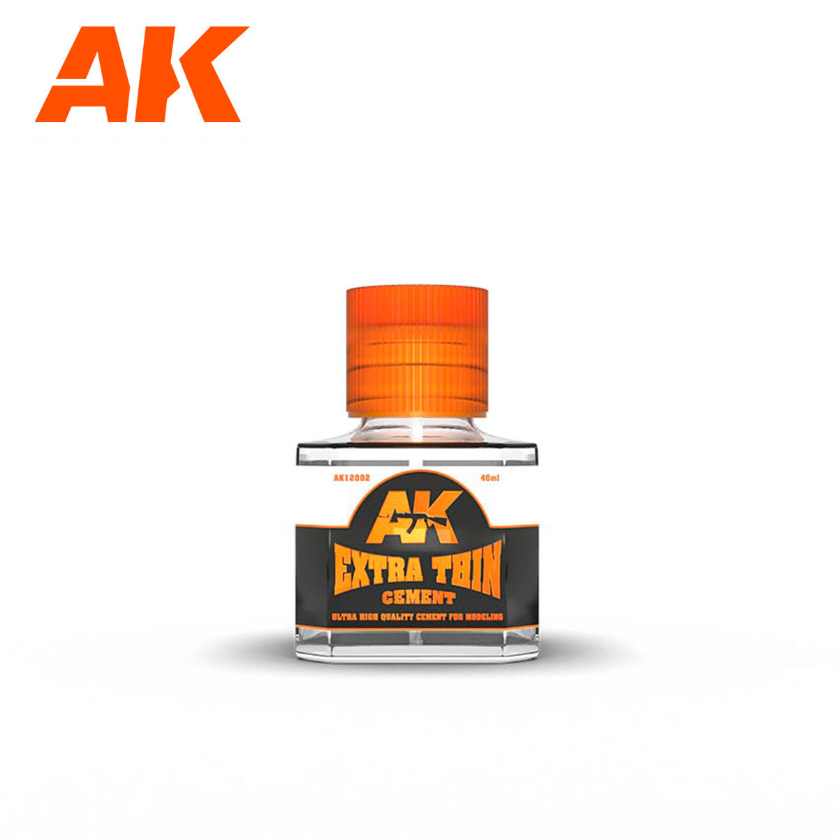 AK Interactive AK12002 Extra Thin Plastic Cement 40ml