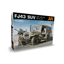 Load image into Gallery viewer, AK Interactive 1/35 Israeli IDF &amp; LAF Toyota FJ43 w/ Soft Top AK35004