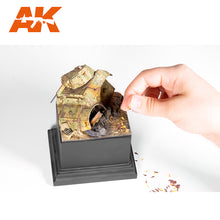 Load image into Gallery viewer, AK Interactive AK8147 Leaves Punching Sheet Set (4 pcs, A4 size)