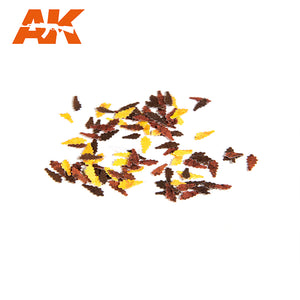 AK Interactive AK8147 Leaves Punching Sheet Set (4 pcs, A4 size)