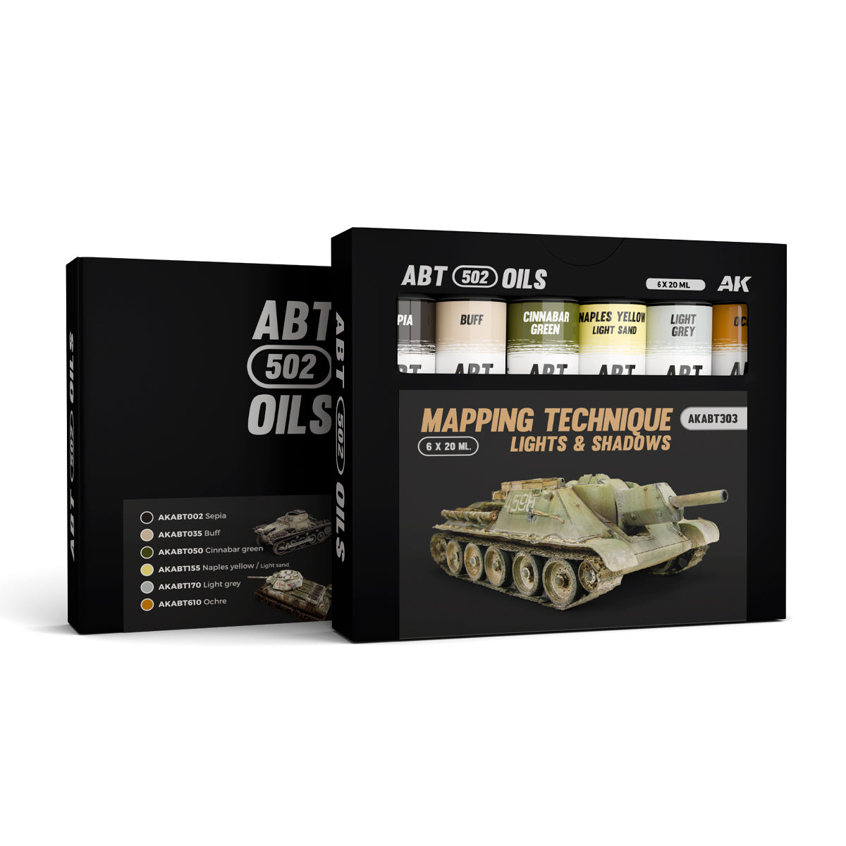 AK Interactive Abteilung 502 AKABT303 Mapping Technique Lights