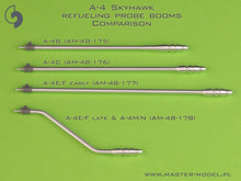 Load image into Gallery viewer, Master 1/48 US A-4C Skyhawk - Refueling Probe Boom AM-48-176'