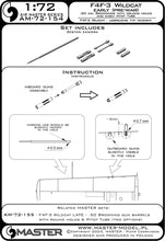 Load image into Gallery viewer, Master 1/72 US F4F-3 Wildcat 0.50 cal  Pitot Tube Earlly AM-72-154'