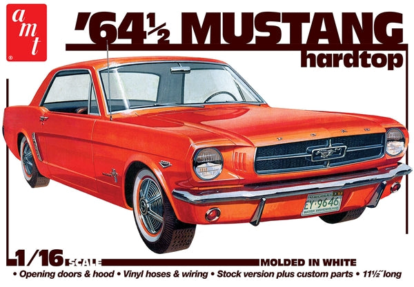 AMT 1/16 1964-1/2 Ford Mustang Coupe 60th Anniversary AMT1461 COMING SOON