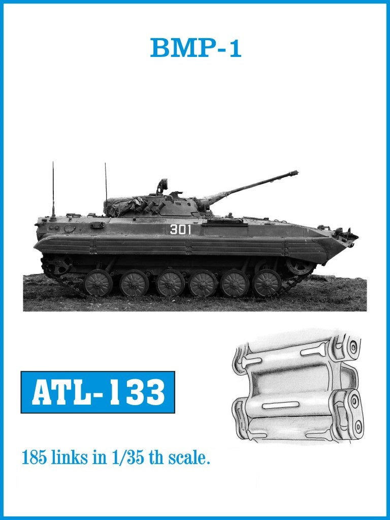Friulmodel 1/35 Russian BMP-1  Individual Metal Track Links ATL-133