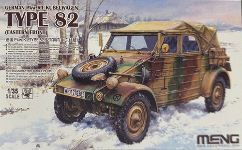 Meng 1/35 German Type 82 Kubelwagen Pkw.K1 Eastern Front VS-016 COMING SOON!