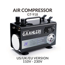Load image into Gallery viewer, Gaahleri Dual Drive Series Airbrush Air Compressor GT-918