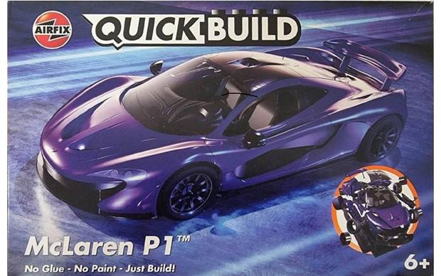Airfix QuickBuild Snap McLaren P1 Purple J6029