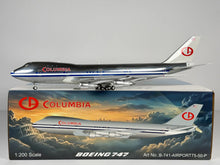 Load image into Gallery viewer, B-Models 1/200 Boeing 747-100 Airport 75 "Columbia Airlines" B-741-AIRPORT75-50-P