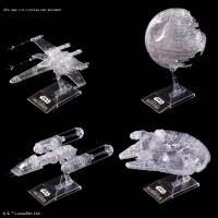 Load image into Gallery viewer, Bandai Star Wars: Return of the Jedi Clear Vehicle Set 5058212