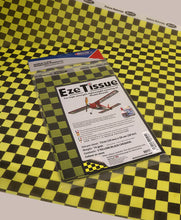 Load image into Gallery viewer, Deluxe Materials Eze Tissue Yellow Black Chequer 30&quot; X 20&quot; 3 Sheets BD77