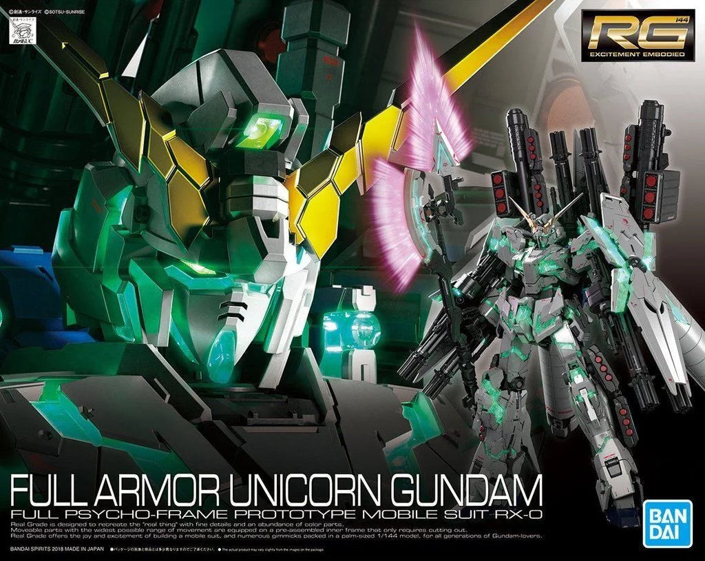 uuページ Bandai 1/144 RG #30 Full Armor Unicorn Gundam 5055586' – Burbank's