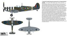 Load image into Gallery viewer, IBG 1/72 Spitfire MkVb Northwest Europe 1941-44 Black Box (2 Kits) 72591'