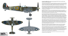 Load image into Gallery viewer, IBG 1/72 Spitfire MkVb Northwest Europe 1941-44 Black Box (2 Kits) 72591'