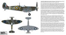 Load image into Gallery viewer, IBG 1/72 Spitfire MkVb Northwest Europe 1941-44 Black Box (2 Kits) 72591'
