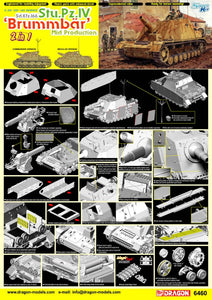 Dragon 1/35 Sd.Kfz.166 Stu.Pz.IV "Brummbar" Mid Production Smart Kit 6460 SALE!