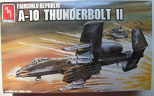 Load image into Gallery viewer, AMT/ ERTL 1/48 US Fairchild Republic A-10 Thunderbolt ll OPEN BOX with bonus 8884C