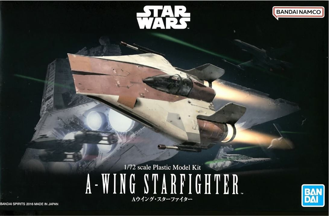 Bandai Star Wars 1/72 A-Wing Starfighter 5063827