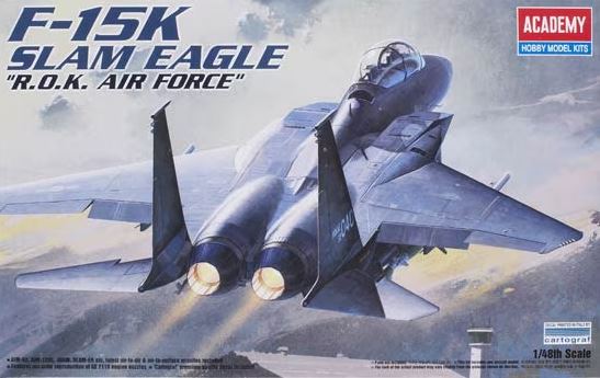 Academy 1/48 R.O.K Air Force F-15K Slam Eagle OPEN BOX 12213C