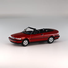 Load image into Gallery viewer, Minichamps 1/87 HO Saab 900 Turbo 16S (Aero) Cabriolet 1987 Red 870170132