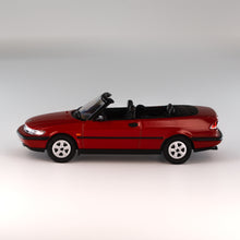 Load image into Gallery viewer, Minichamps 1/87 HO Saab 900 Turbo 16S (Aero) Cabriolet 1987 Red 870170132