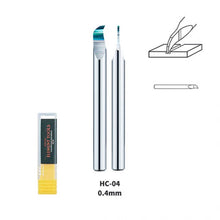 Load image into Gallery viewer, Dspiae HC-04 Element Tools Tungsten Steel Hook Broach 0.4mm