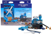 Load image into Gallery viewer, Daron Playset Airport Building w/ Boeing Single Plane DT6295