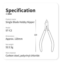 Load image into Gallery viewer, Dspiae ST-C2 Single Blade Nipper for Model'