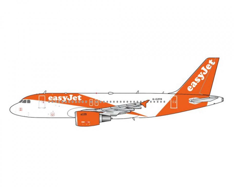 Gemini 1/400 EasyJet A319 G-EZFR EW4319001 – Burbank's House of