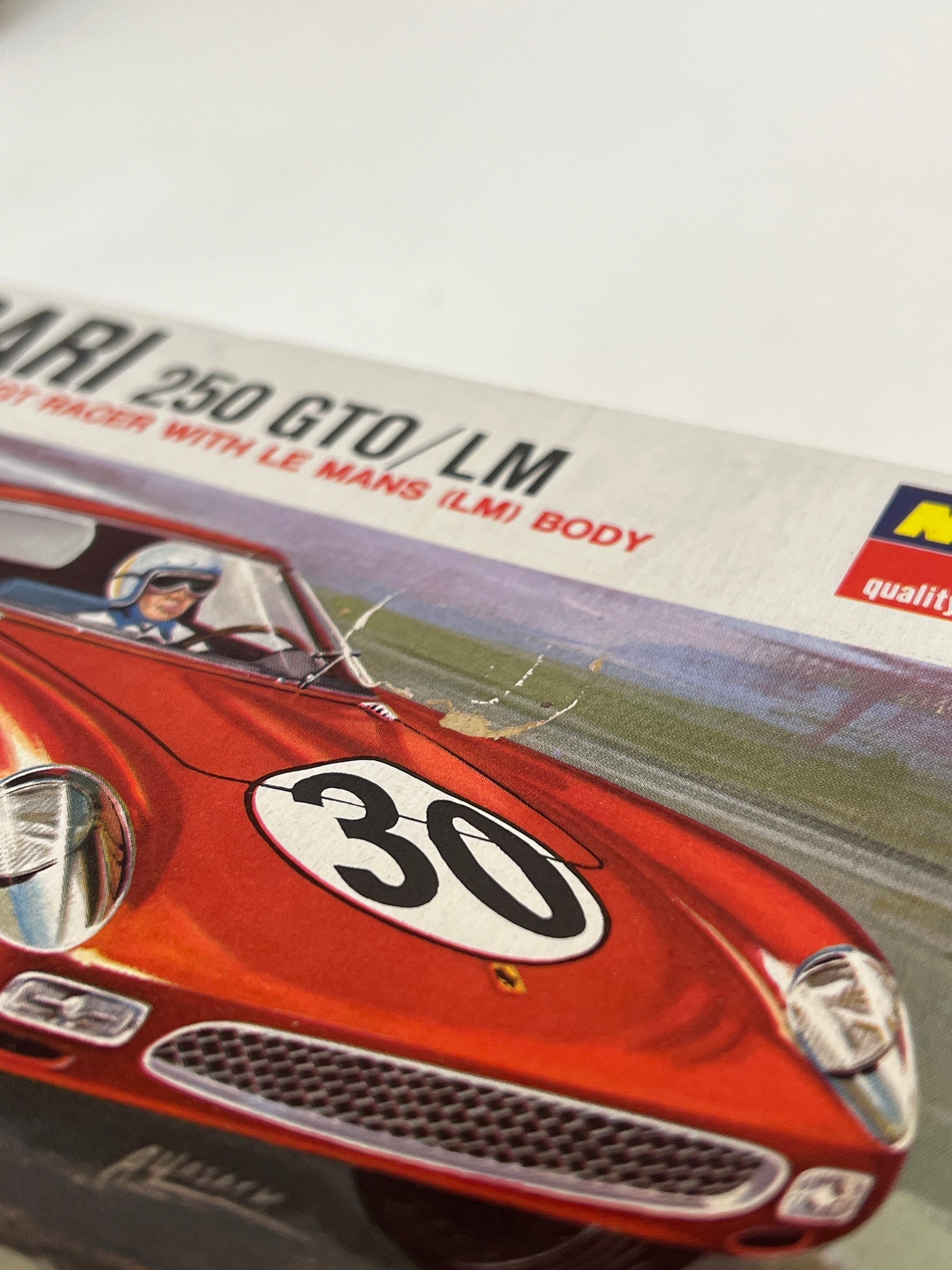 Monogram 1/32 Ferrari 250 GTO/LM Series II OPEN BOX VINTAGE KIT