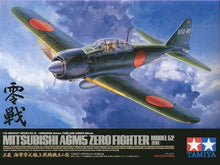 Load image into Gallery viewer, Tamiya 1/32 Japanese Mitsubishi A6M5 Zero Fighter Model 52 (Zeke) 60318