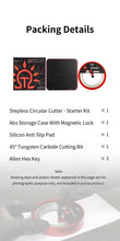 Load image into Gallery viewer, Dspiae MT-EC Adjustable Circular Cutter Starter Edition'