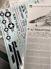 Load image into Gallery viewer, Hasegawa 1/48 US F-4J Phantom II "Colorful CAG Birds" OPEN BOX 09778C