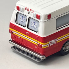 Load image into Gallery viewer, Brekina 1/87 HO 1975 Dodge B200 Ambulance FDNY 18301