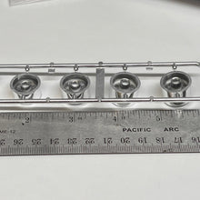 Load image into Gallery viewer, Aoshima 1/24 Rim &amp; Tire Set (107) American SS 15" Chrome Plated 06624