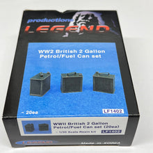 Load image into Gallery viewer, Legend 1/35 British WWII 2 Gallon Petrol/Fuel Can Set (20 count) LF1402